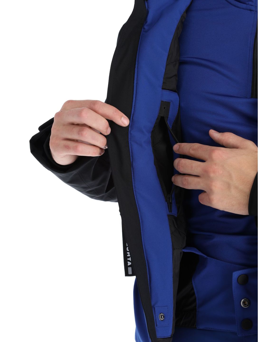 Luhta, Jierstivaara chaqueta de esquí hombres Ultramarine azul, negro 