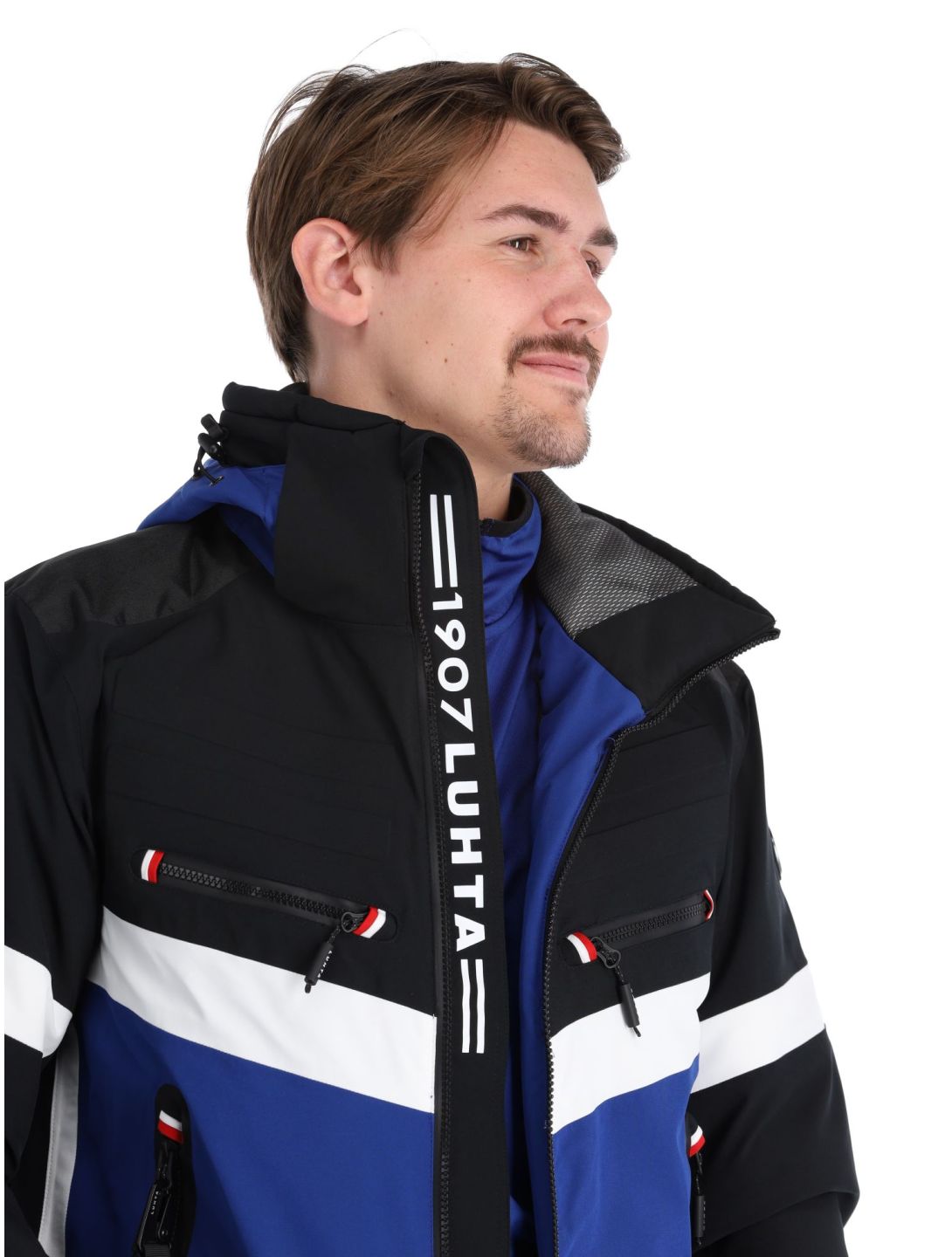 Luhta, Jierstivaara chaqueta de esquí hombres Ultramarine azul, negro 