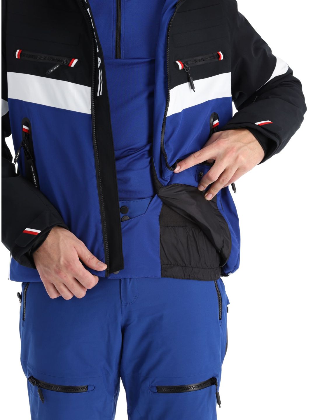 Luhta, Jierstivaara chaqueta de esquí hombres Ultramarine azul, negro 