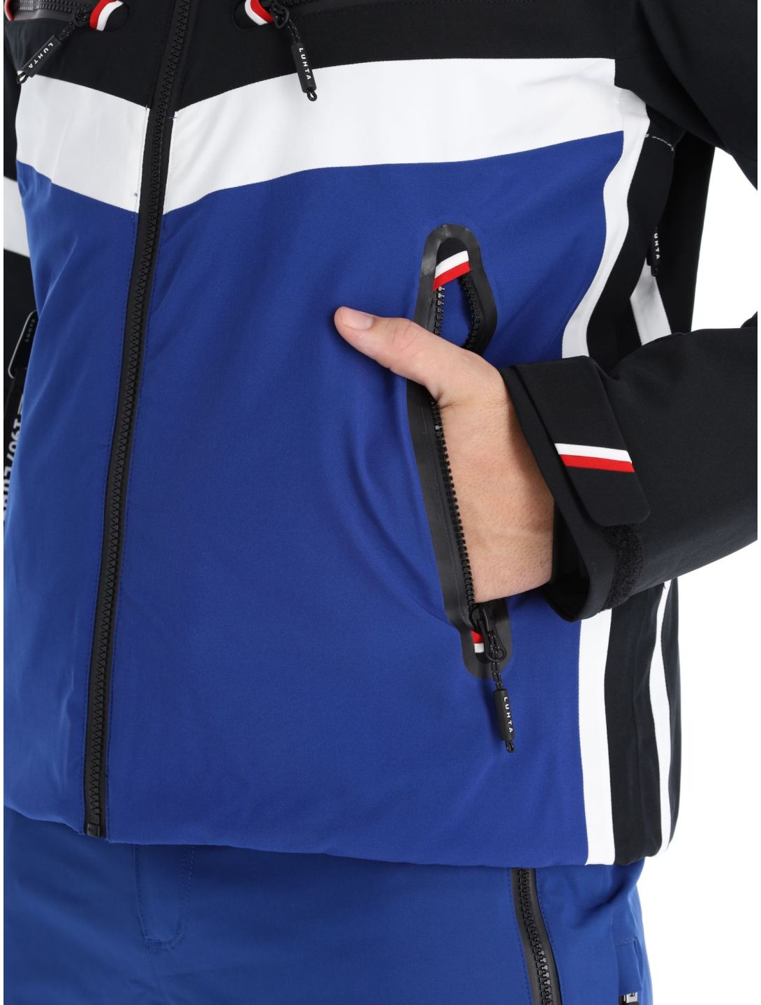 Luhta, Jierstivaara chaqueta de esquí hombres Ultramarine azul, negro 