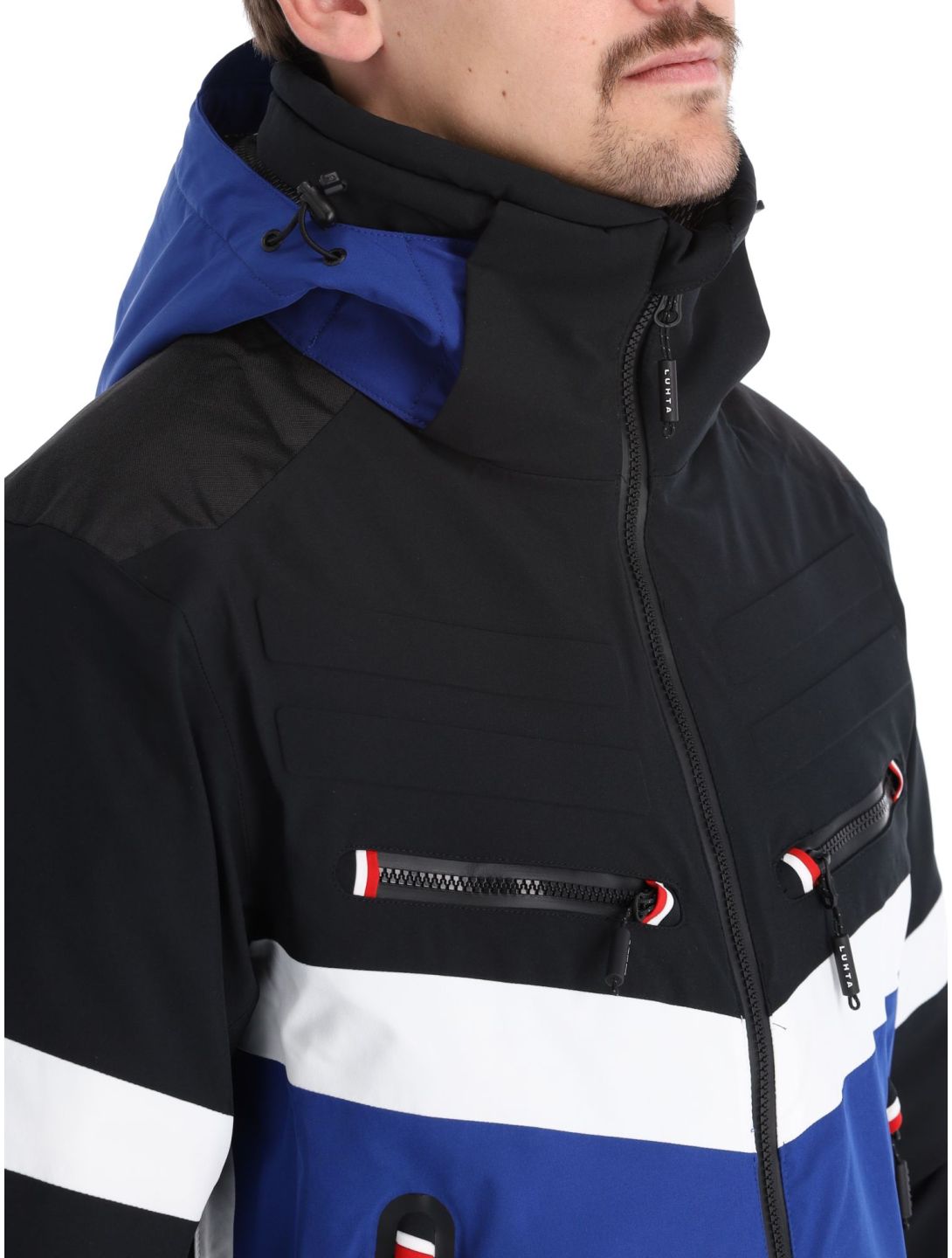 Luhta, Jierstivaara chaqueta de esquí hombres Ultramarine azul, negro 