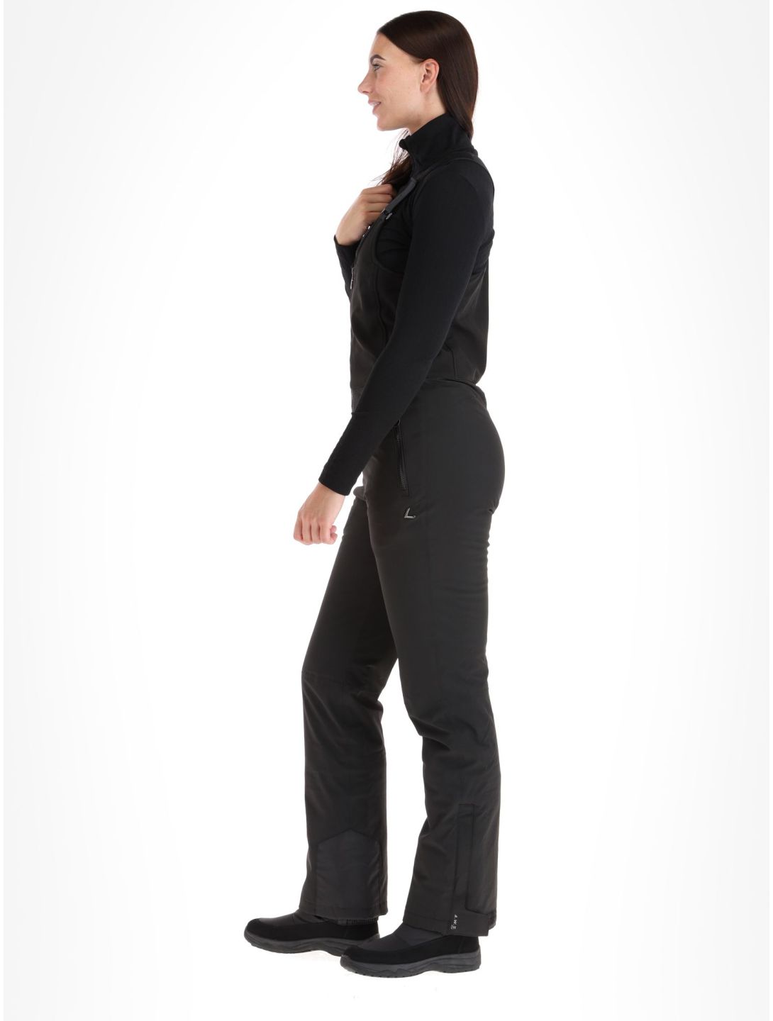 Luhta, Joenkielinen pantalones de esquí mujeres Black negro 