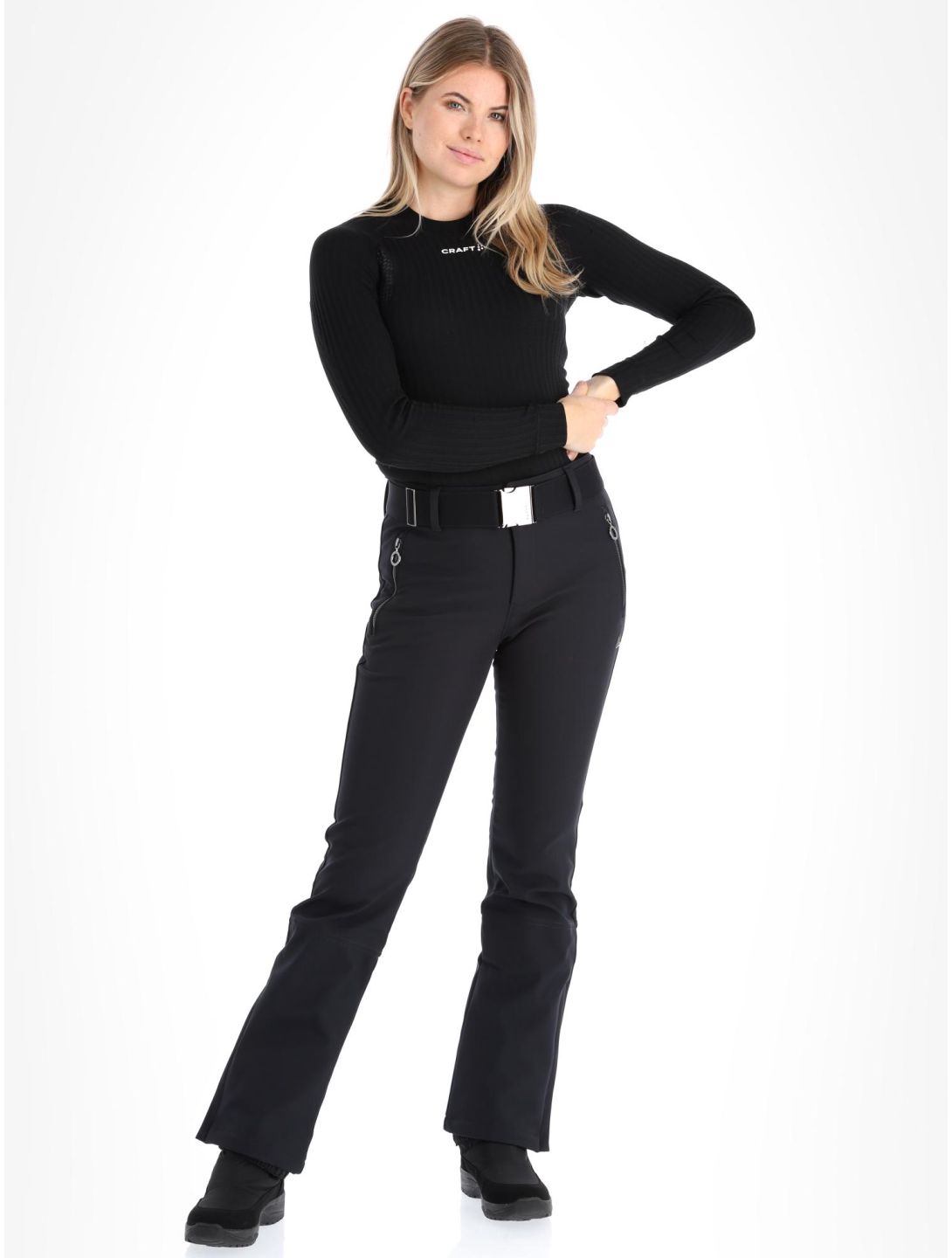 Luhta, Joentaus pantalones de esquí softshell mujeres Dark Blue azul 