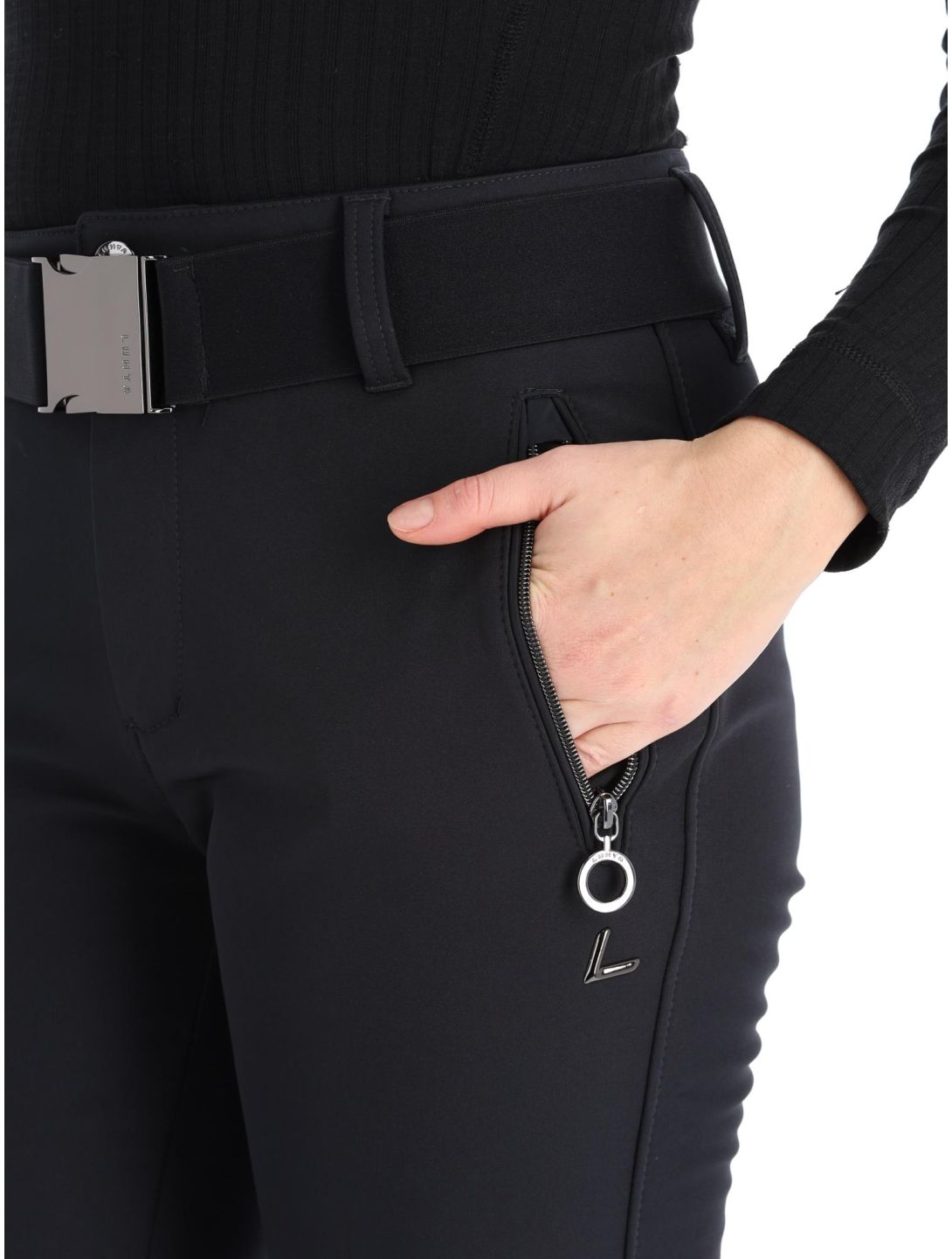 Luhta, Joentaus pantalones de esquí softshell mujeres Dark Blue azul 