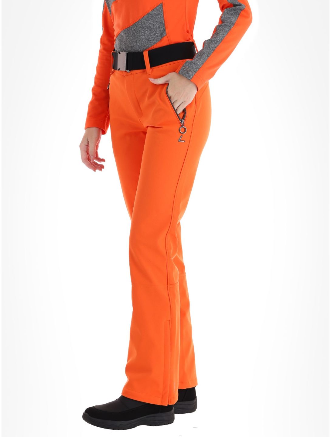 Luhta, Joentaus pantalones de esquí softshell mujeres Orange naranja 