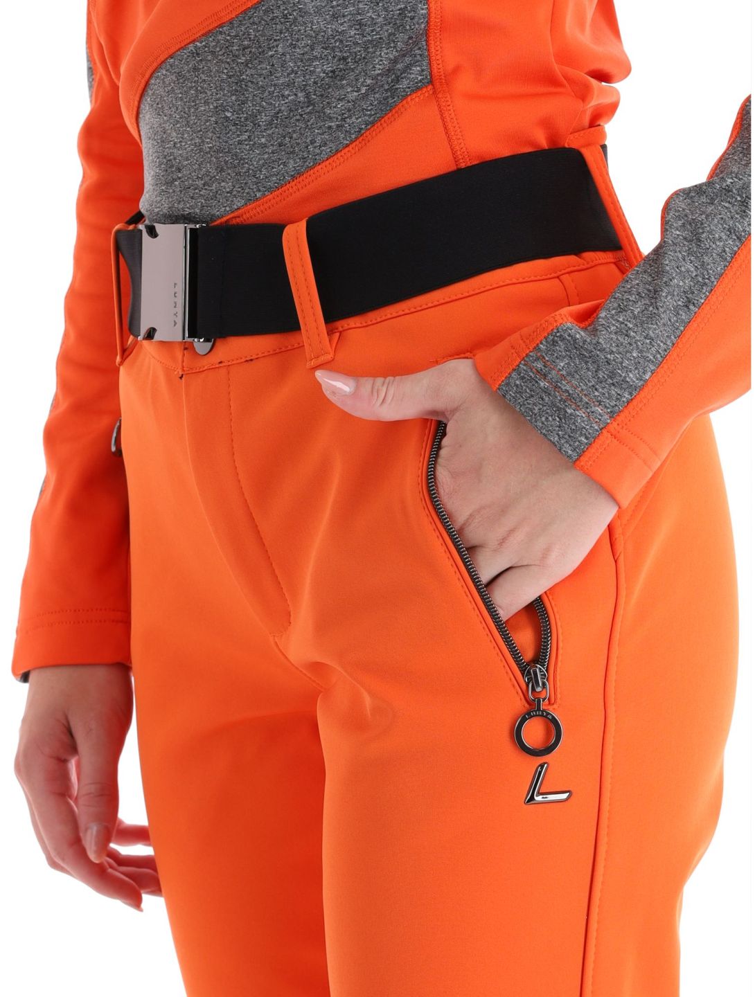 Luhta, Joentaus pantalones de esquí softshell mujeres Orange naranja 