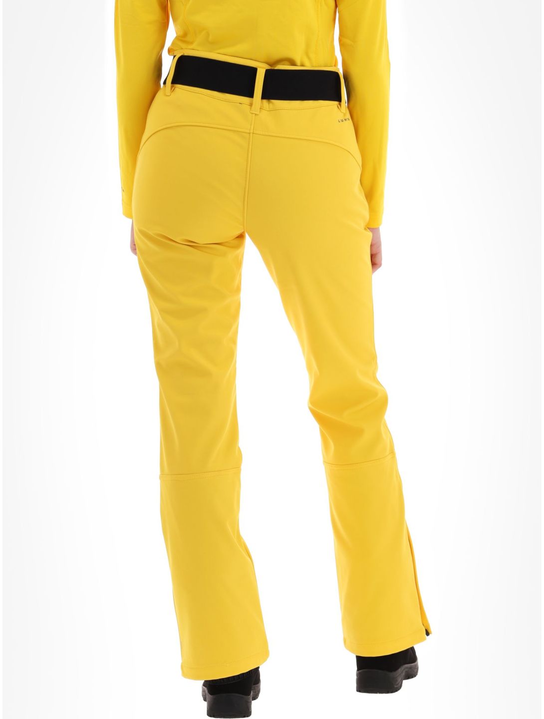 Luhta, Joentaus pantalones de esquí softshell mujeres Yellow amarillo 