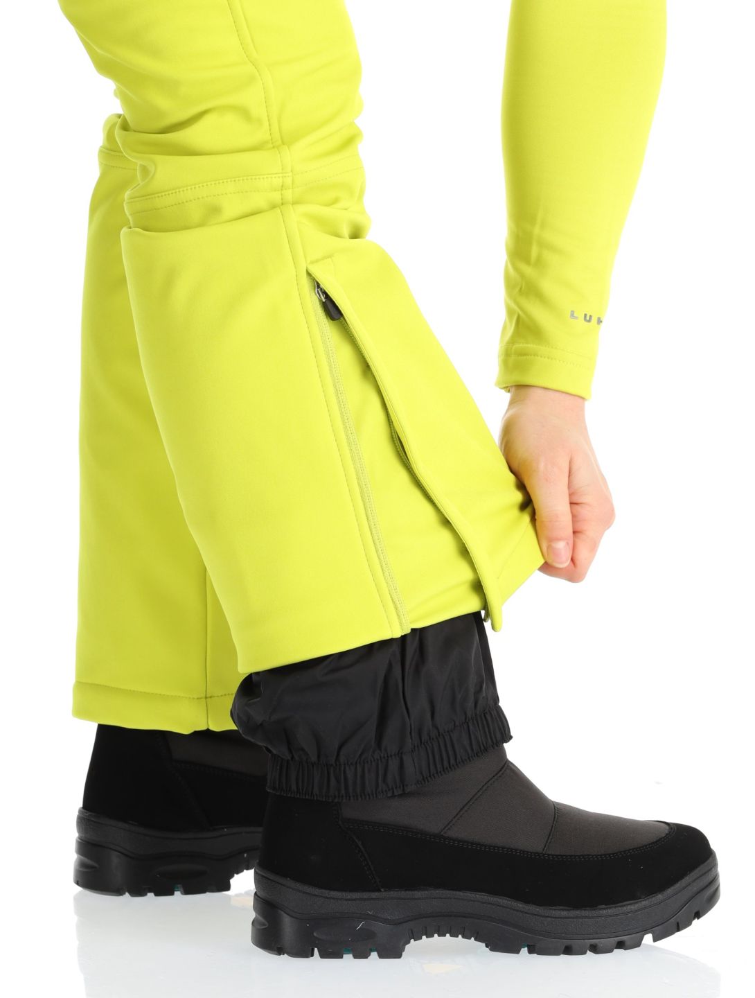 Luhta, Joentaus C pantalones de esquí softshell mujeres Aloe verde 