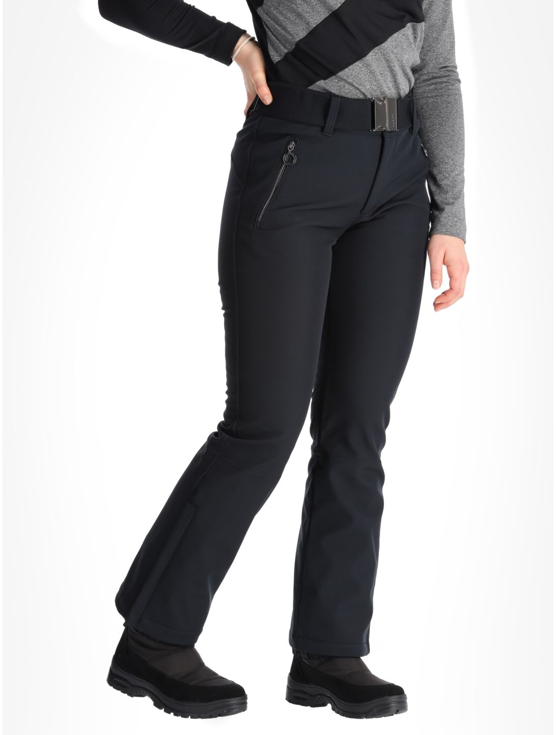 Luhta, Joentaus C pantalones de esquí softshell mujeres Dark Blue azul 