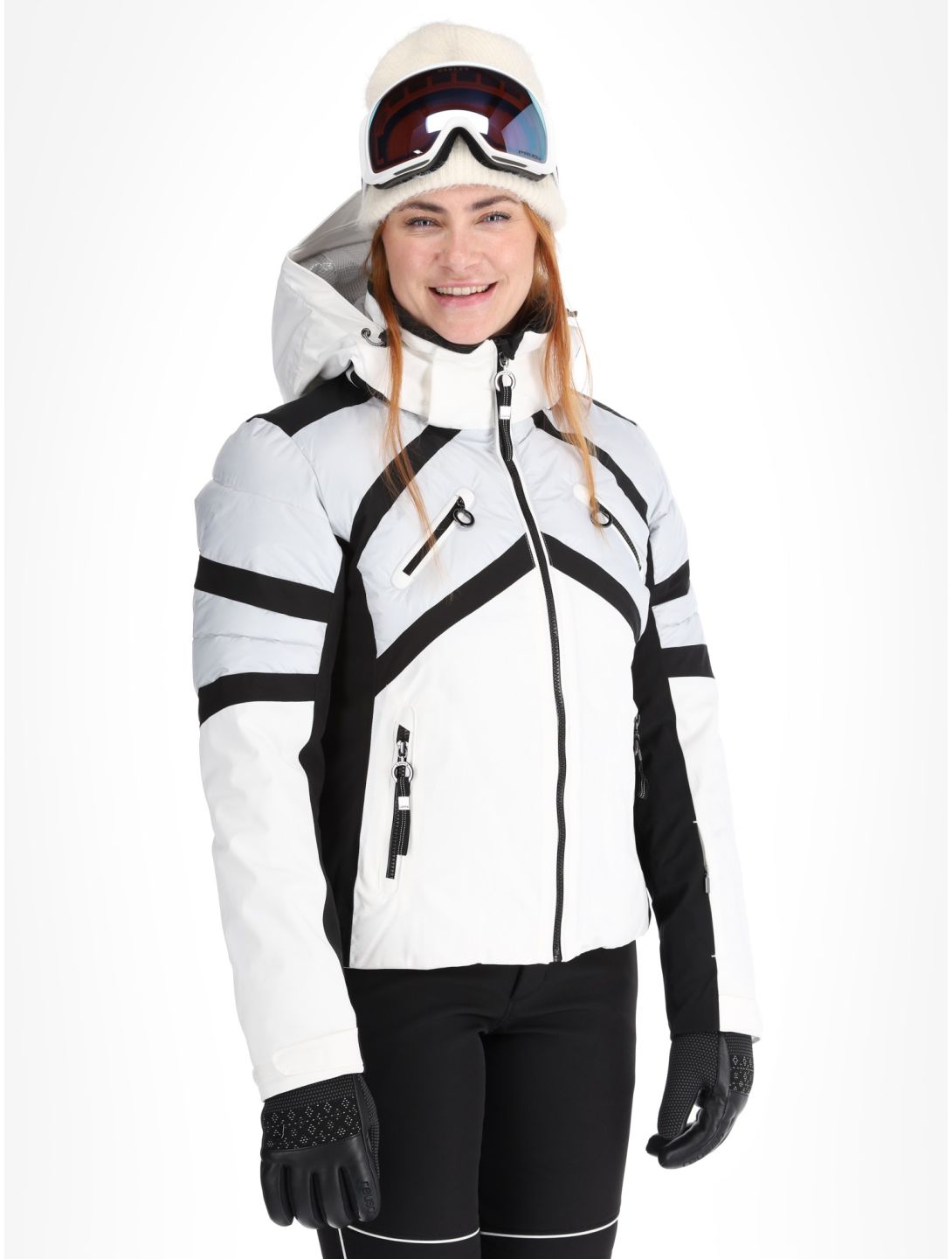 Luhta, Kaamanen chaqueta de esquí mujeres Optic White blanco 