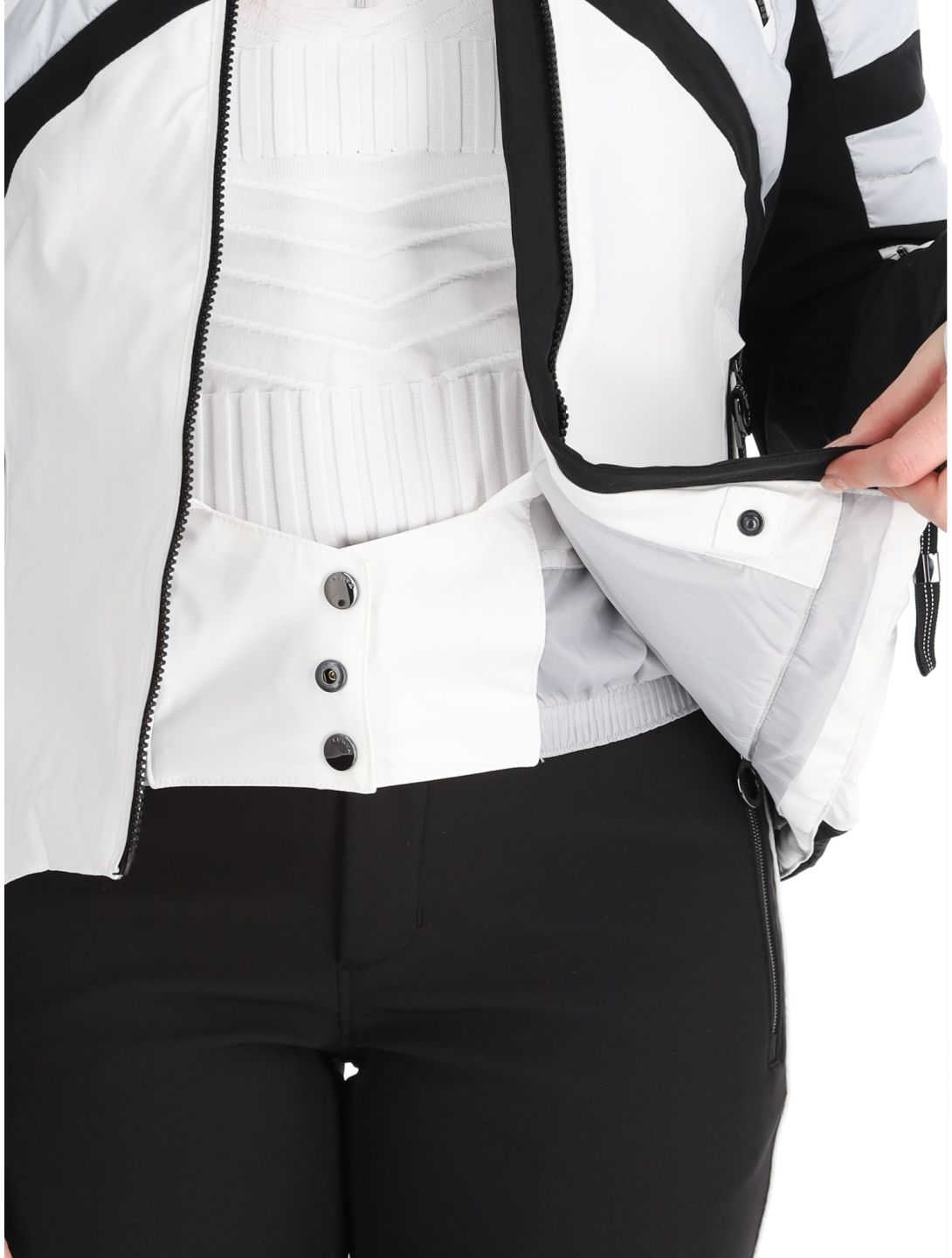 Luhta, Kaamanen chaqueta de esquí mujeres Optic White blanco 