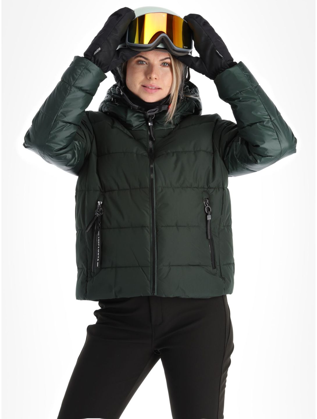 Luhta, Karhutunturi chaqueta de esquí mujeres Dark Green verde 