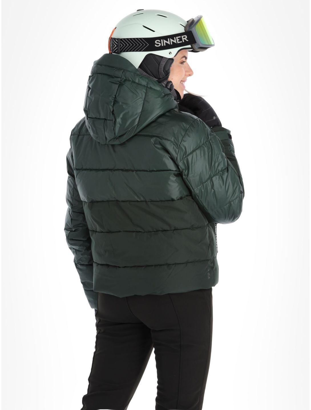 Luhta, Karhutunturi chaqueta de esquí mujeres Dark Green verde 