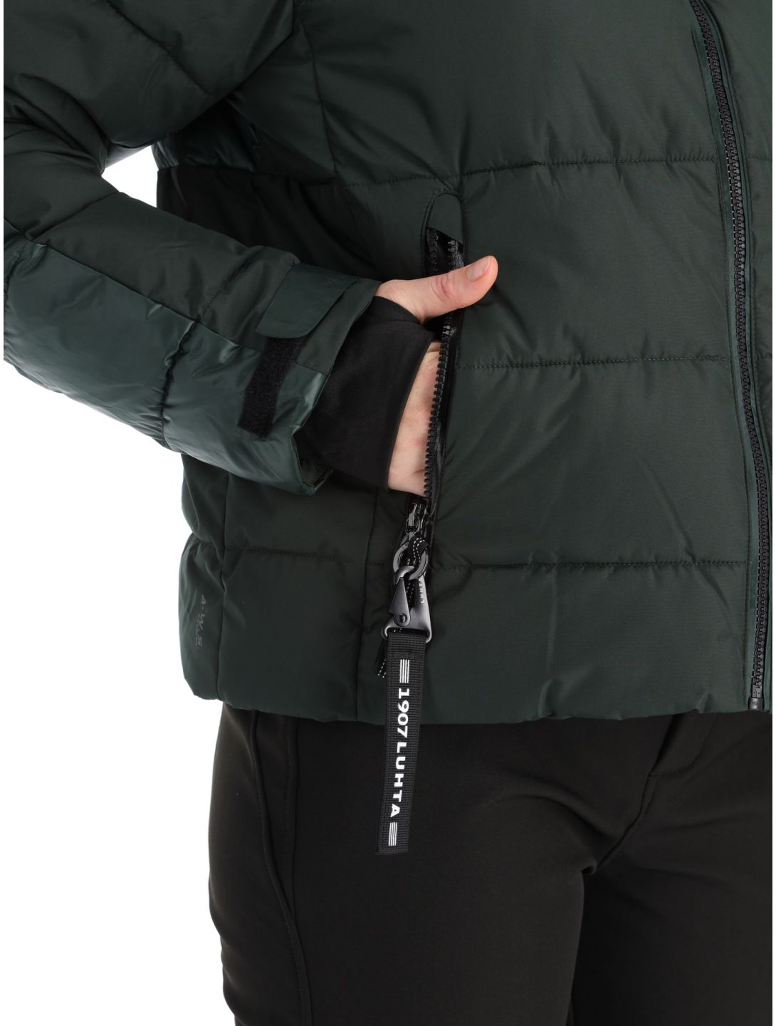 Luhta, Karhutunturi chaqueta de esquí mujeres Dark Green verde 