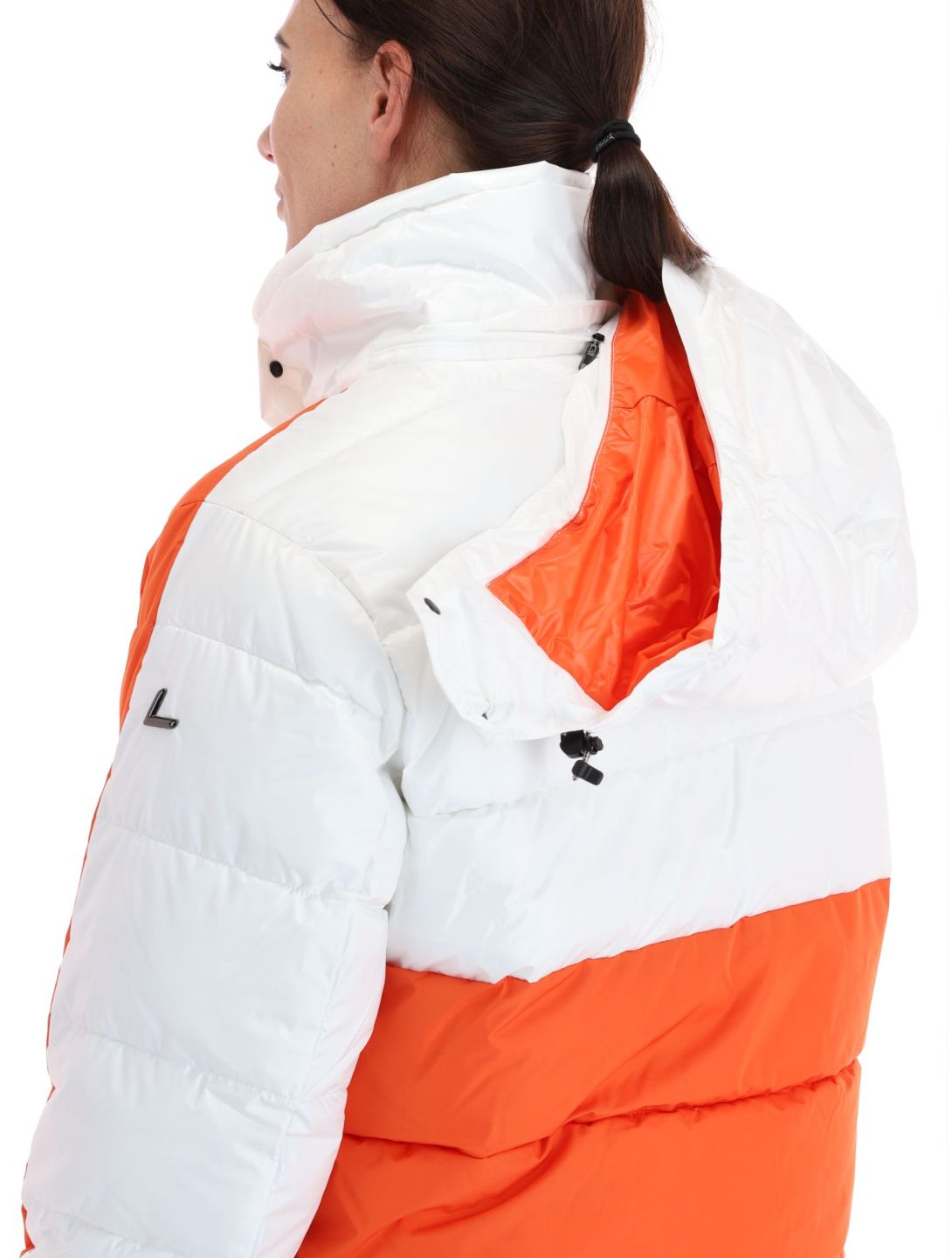 Luhta, Karhutunturi chaqueta de esquí mujeres Orange blanco, naranja 