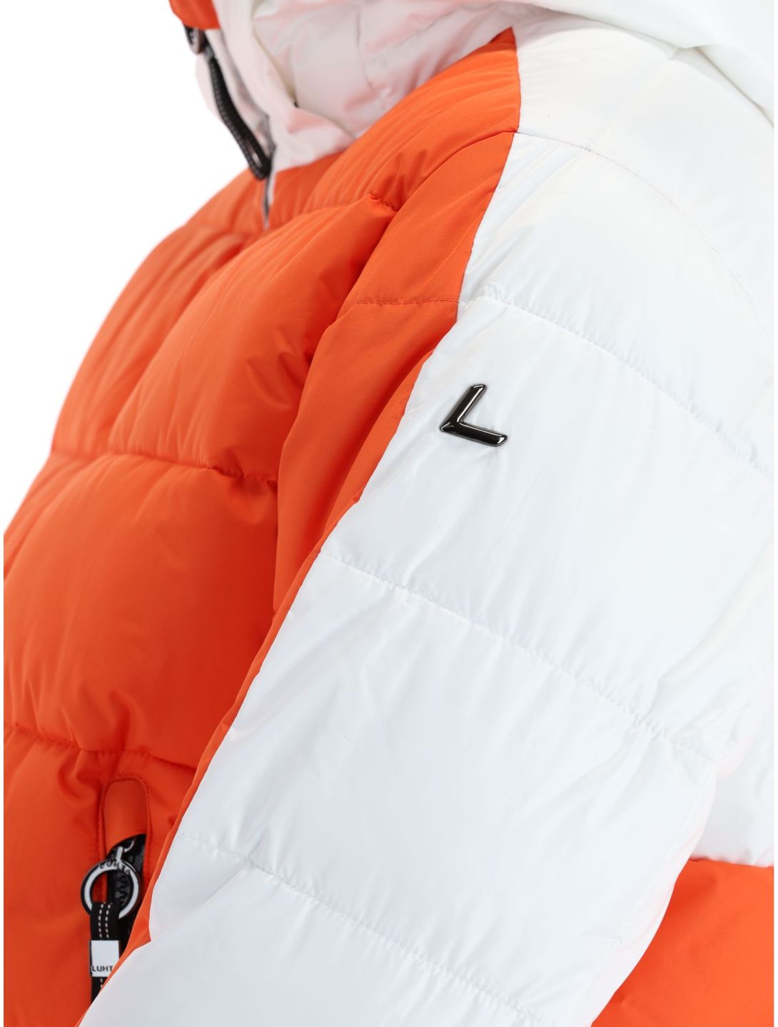 Luhta, Karhutunturi chaqueta de esquí mujeres Orange blanco, naranja 