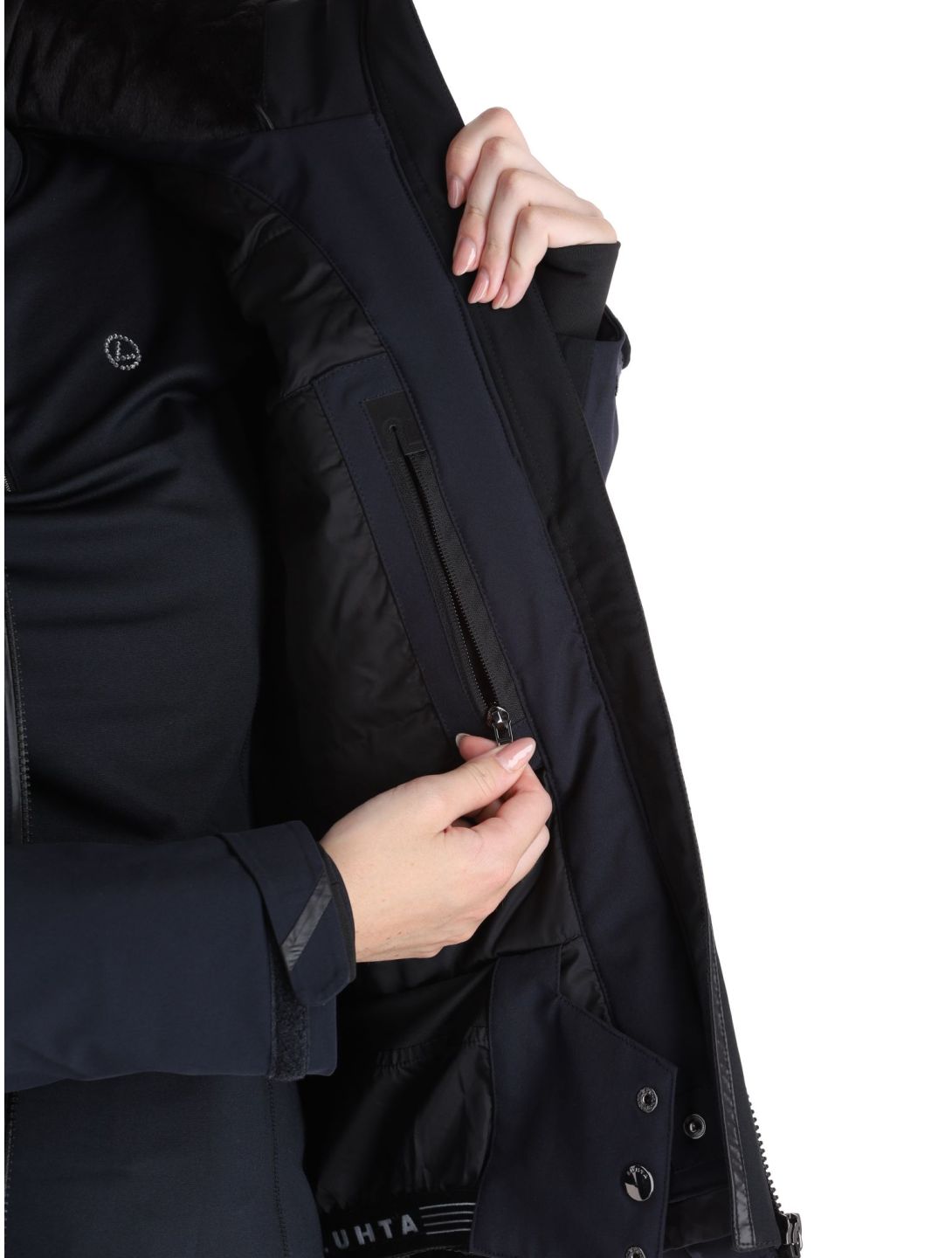 Luhta, Karravaara chaqueta de esquí mujeres Dark Blue azul, negro 