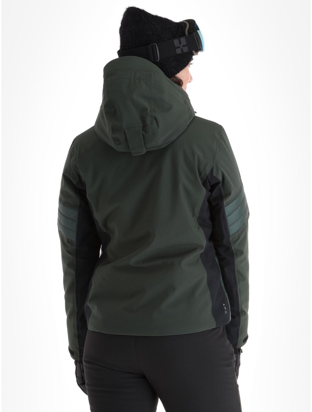 Luhta, Karravaara chaqueta de esquí mujeres Dark Green negro, verde 