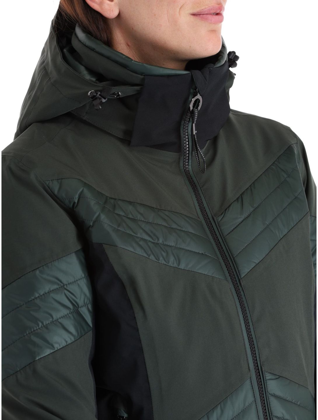 Luhta, Karravaara chaqueta de esquí mujeres Dark Green negro, verde 