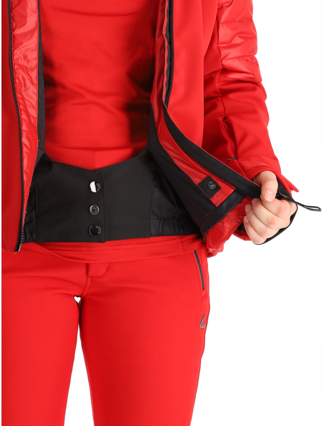 Luhta, Kierinki chaqueta de esquí mujeres Cranberry rojo 