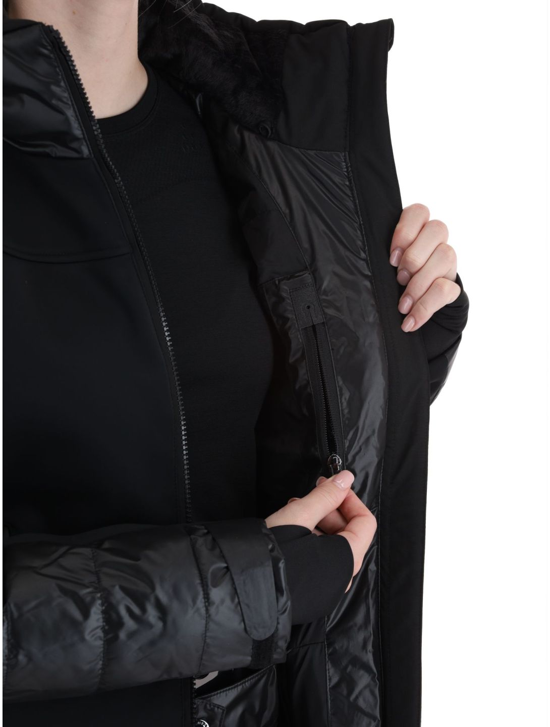 Luhta, Kotala chaqueta de esquí mujeres Black negro 