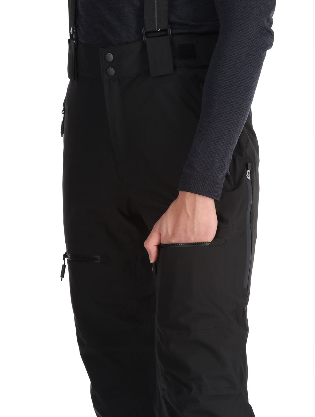 Luhta, Kovero pantalones de esquí hombres Black negro 