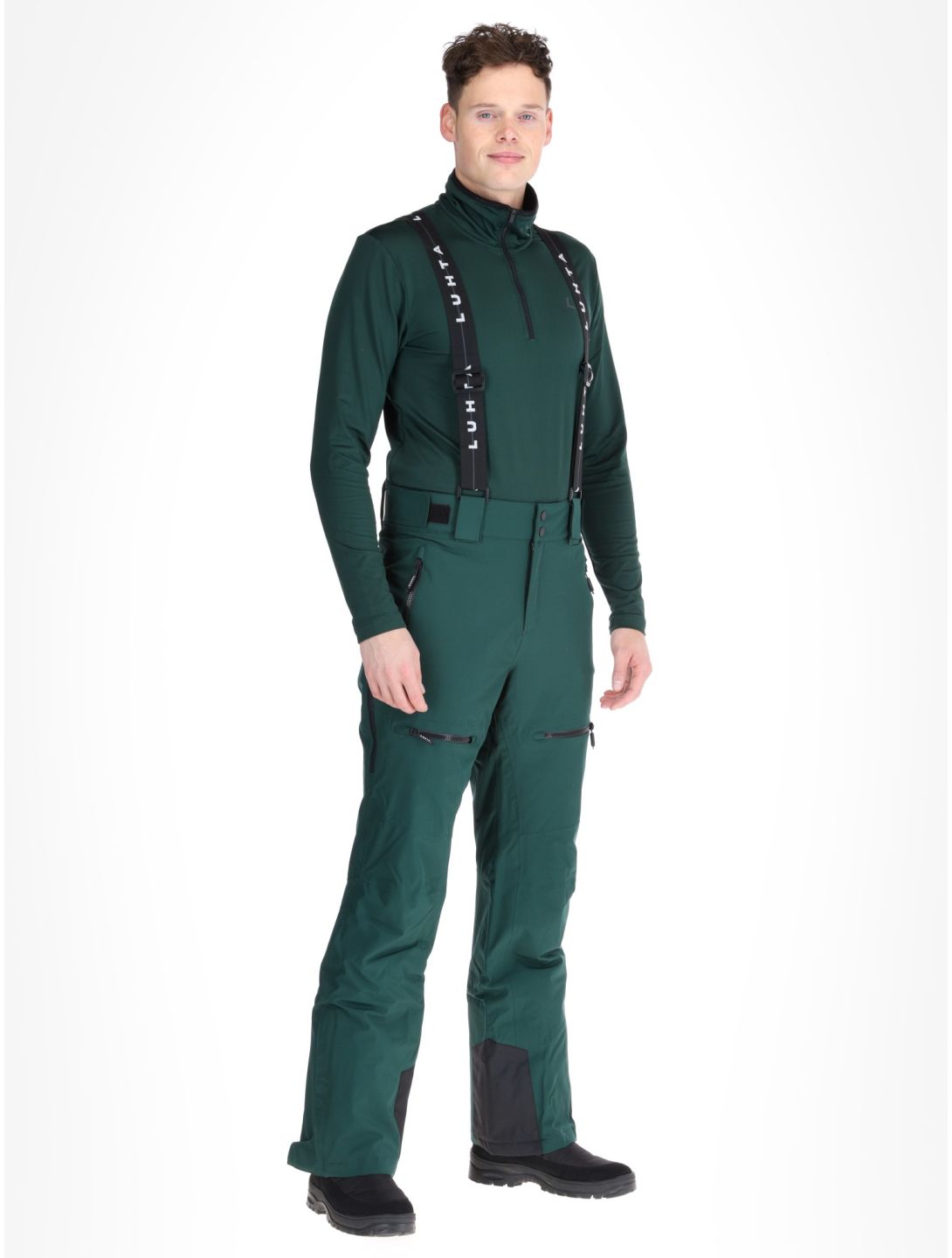 Luhta, Kovero pantalones de esquí hombres Dark Green verde 