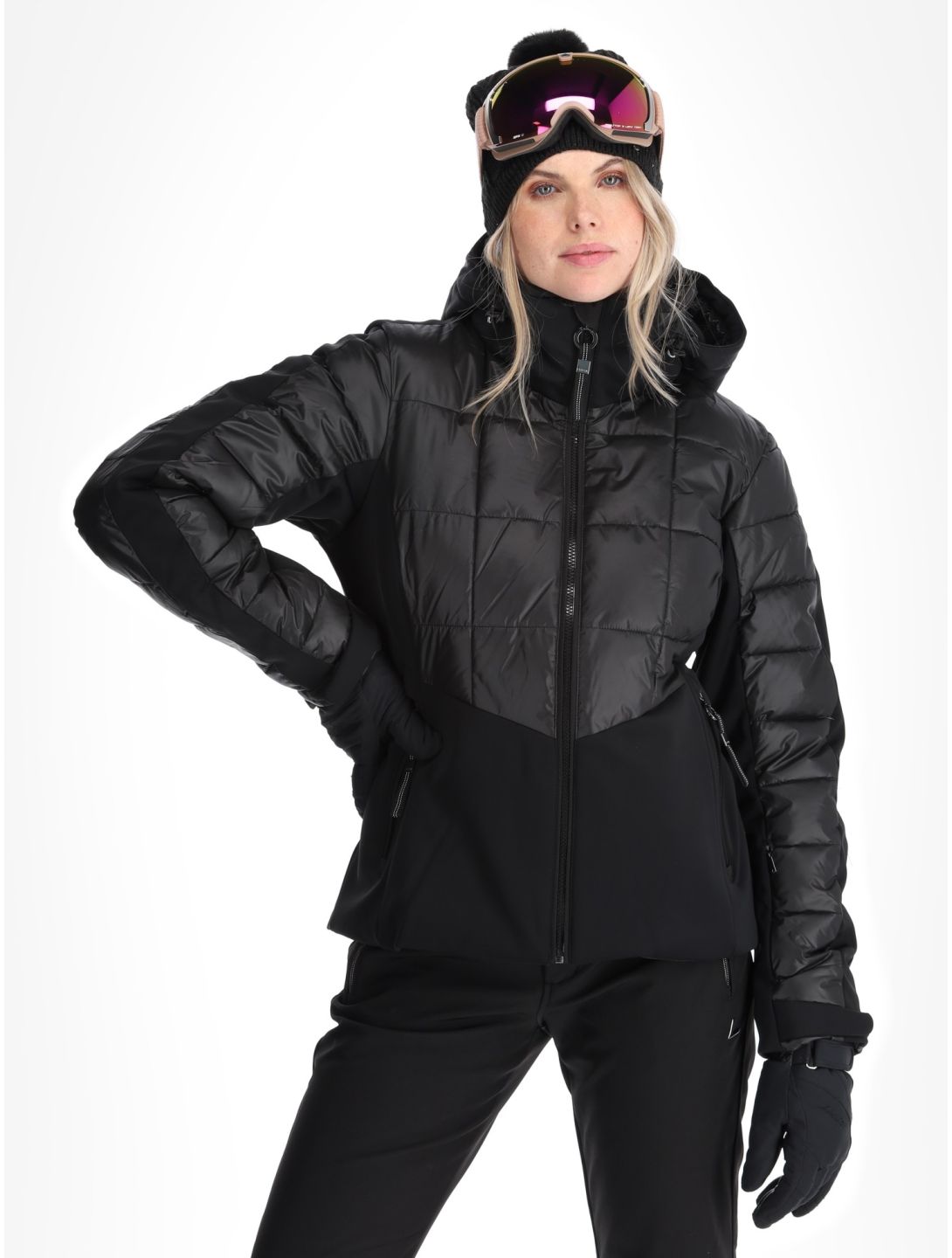 Luhta, Kuivasalmi chaqueta de esquí mujeres Black negro 