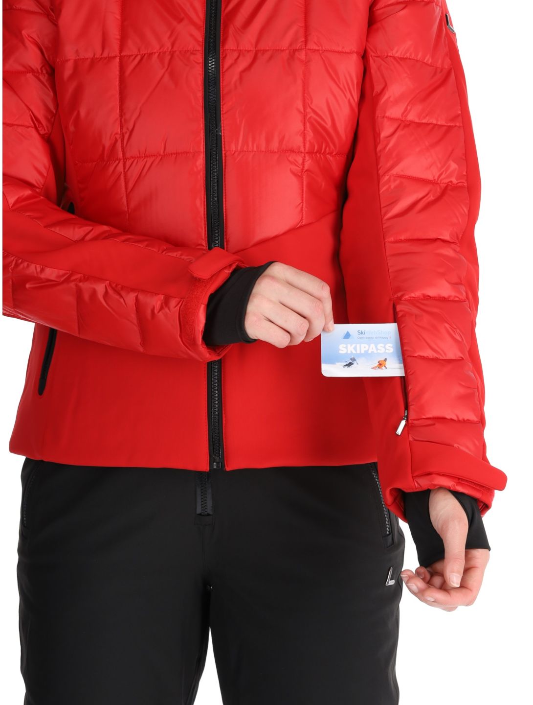 Luhta, Kuivasalmi chaqueta de esquí mujeres Cranberry rojo 