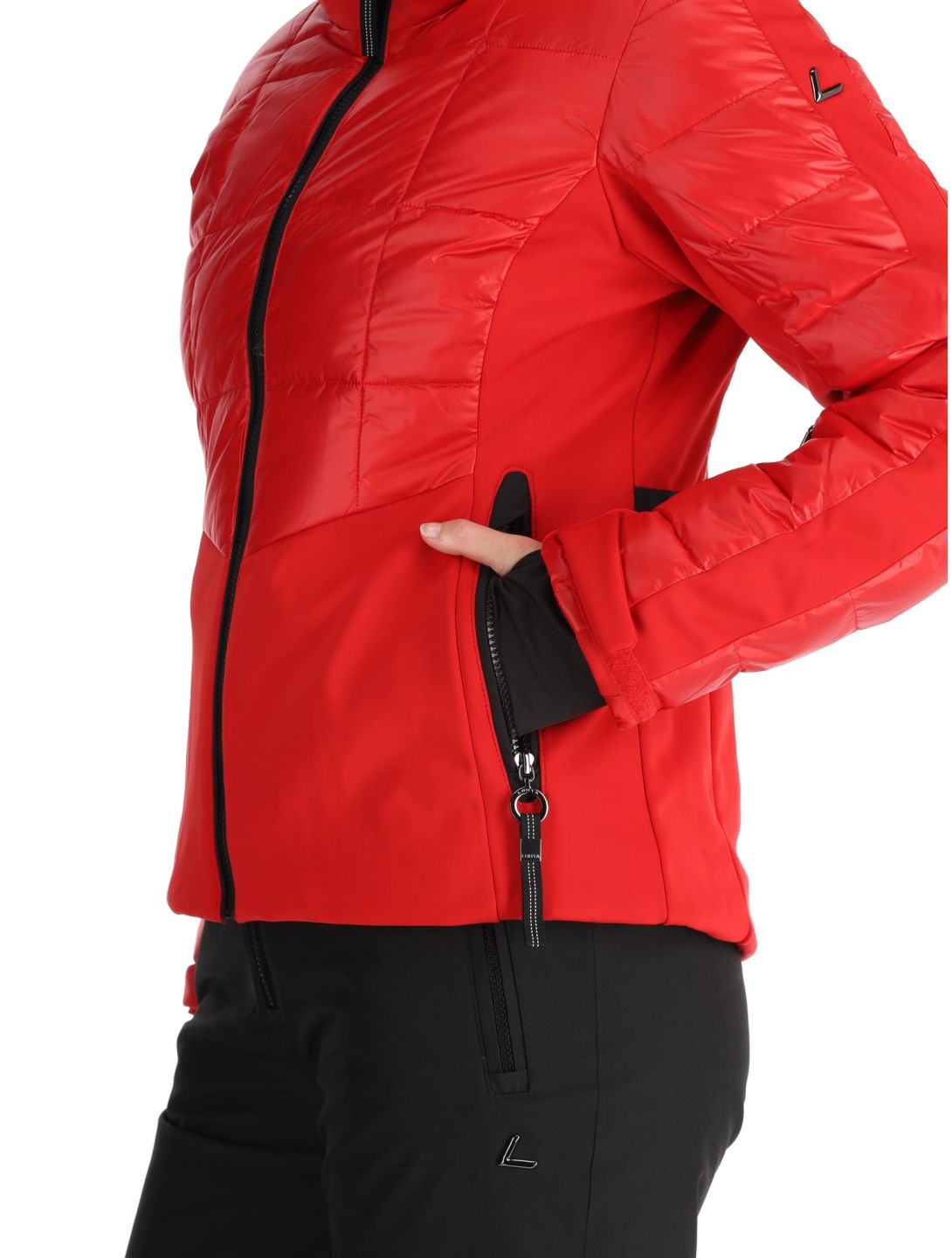 Luhta, Kuivasalmi chaqueta de esquí mujeres Cranberry rojo 