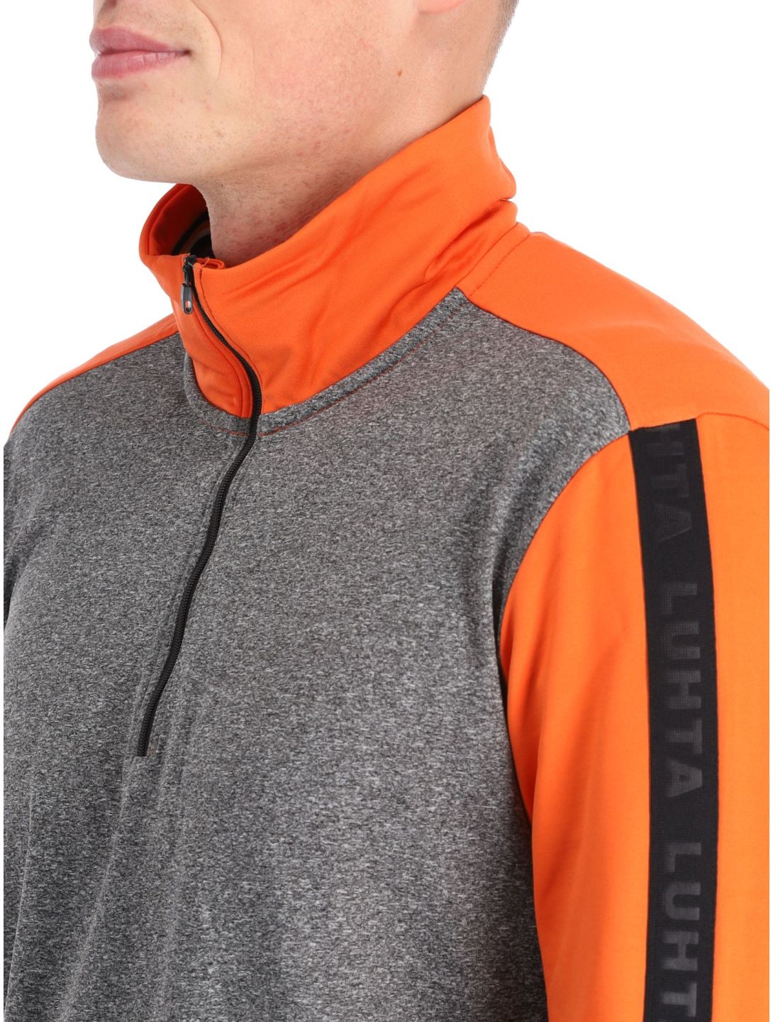 Luhta, Kuohu jersey hombres Orange gris, naranja 