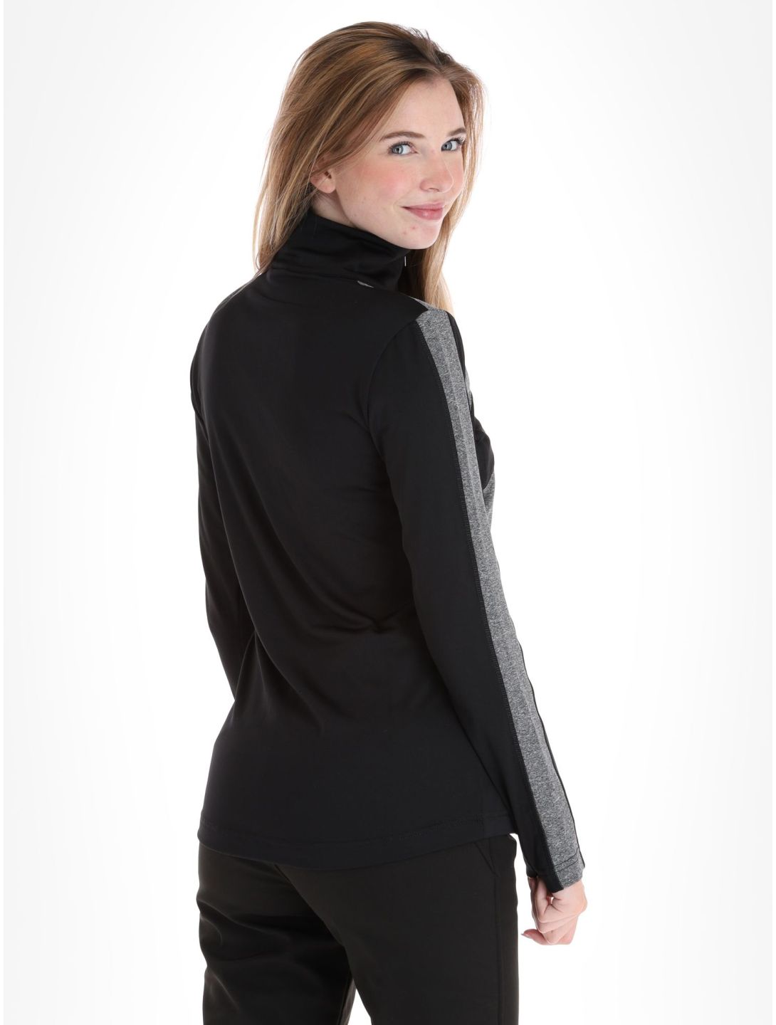 Luhta, Kuusa jersey mujeres Black gris, negro 