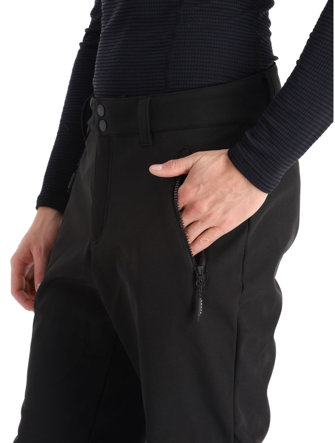 Luhta, Kuusamo pantalones de esquí hombres Black negro 