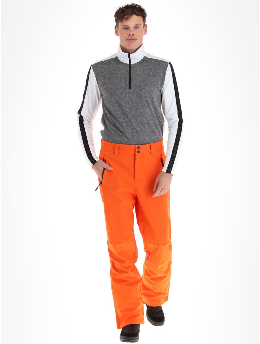 Luhta, Kuusamo pantalones de esquí hombres Orange naranja 