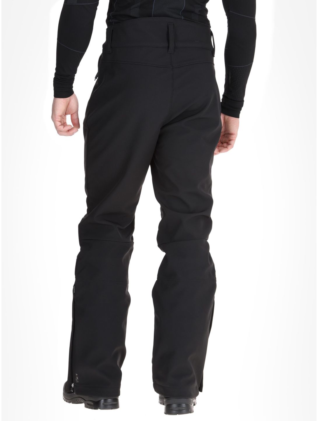 Luhta, Kuusamo pantalones de esquí softshell hombres Black negro 