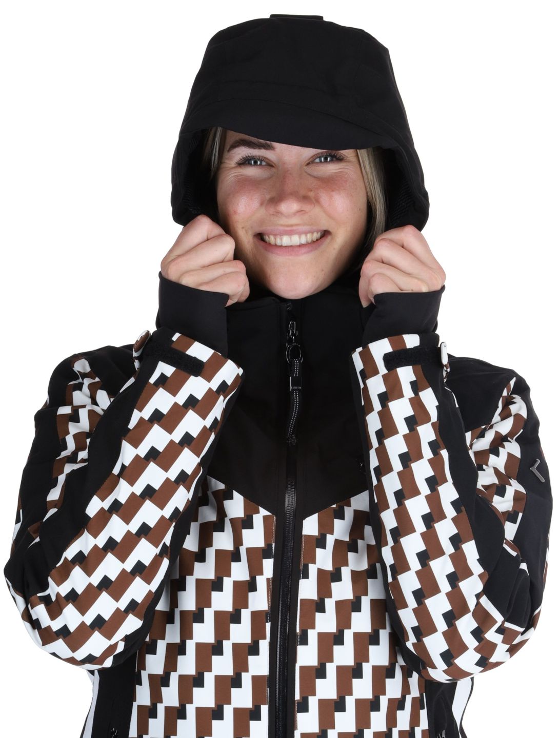 Luhta, Laukukero chaqueta de esquí mujeres Chocolat marrón 