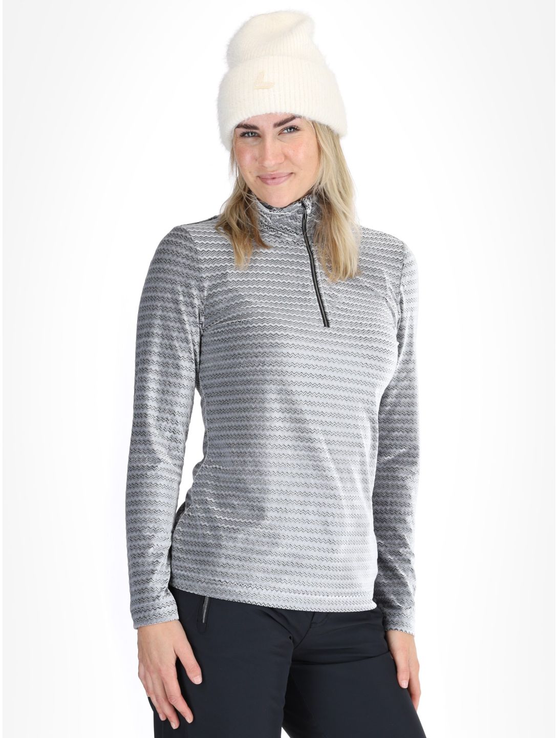 Luhta, Haltiansaar jersey mujeres Anthracite gris 