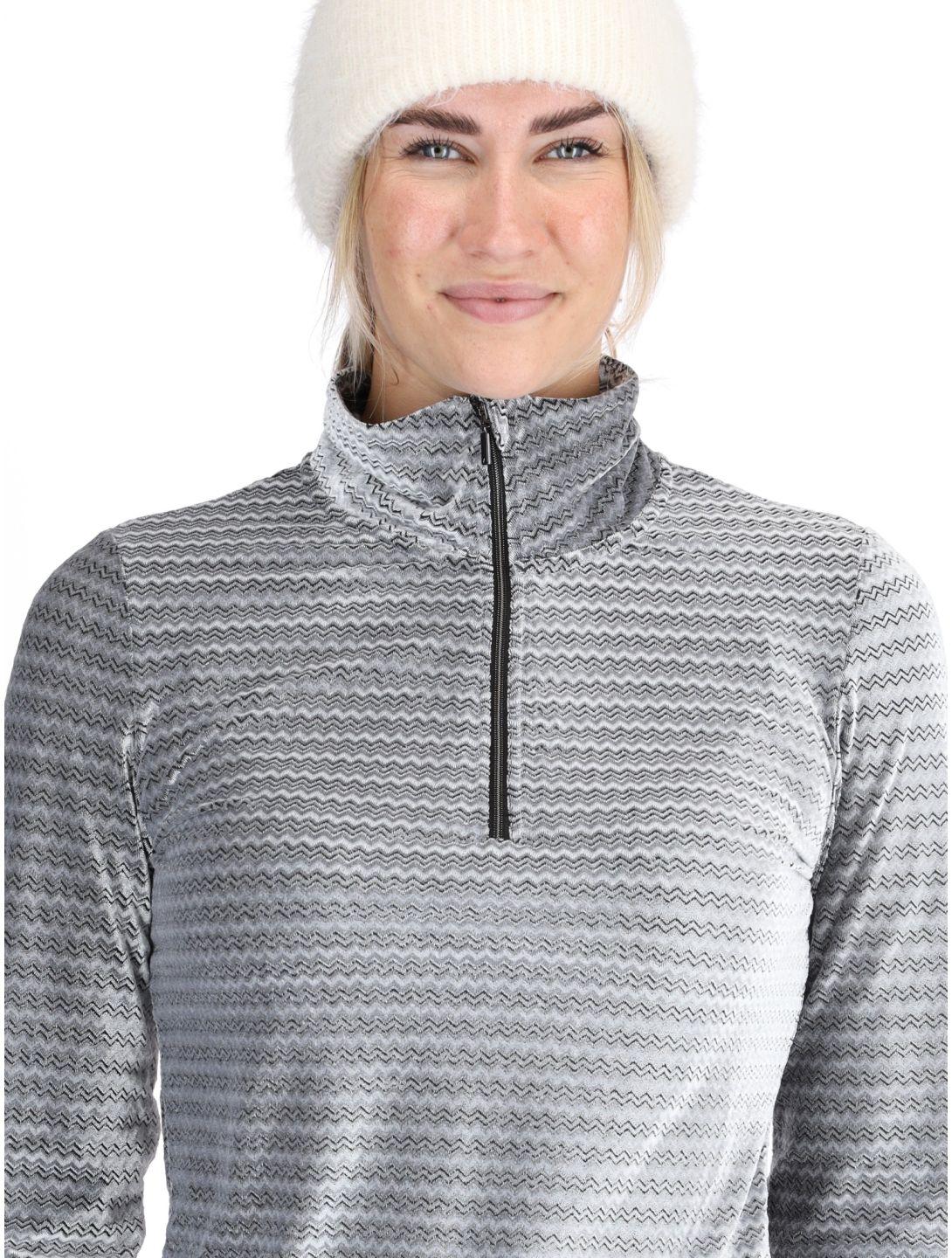 Luhta, Haltiansaar jersey mujeres Anthracite gris 