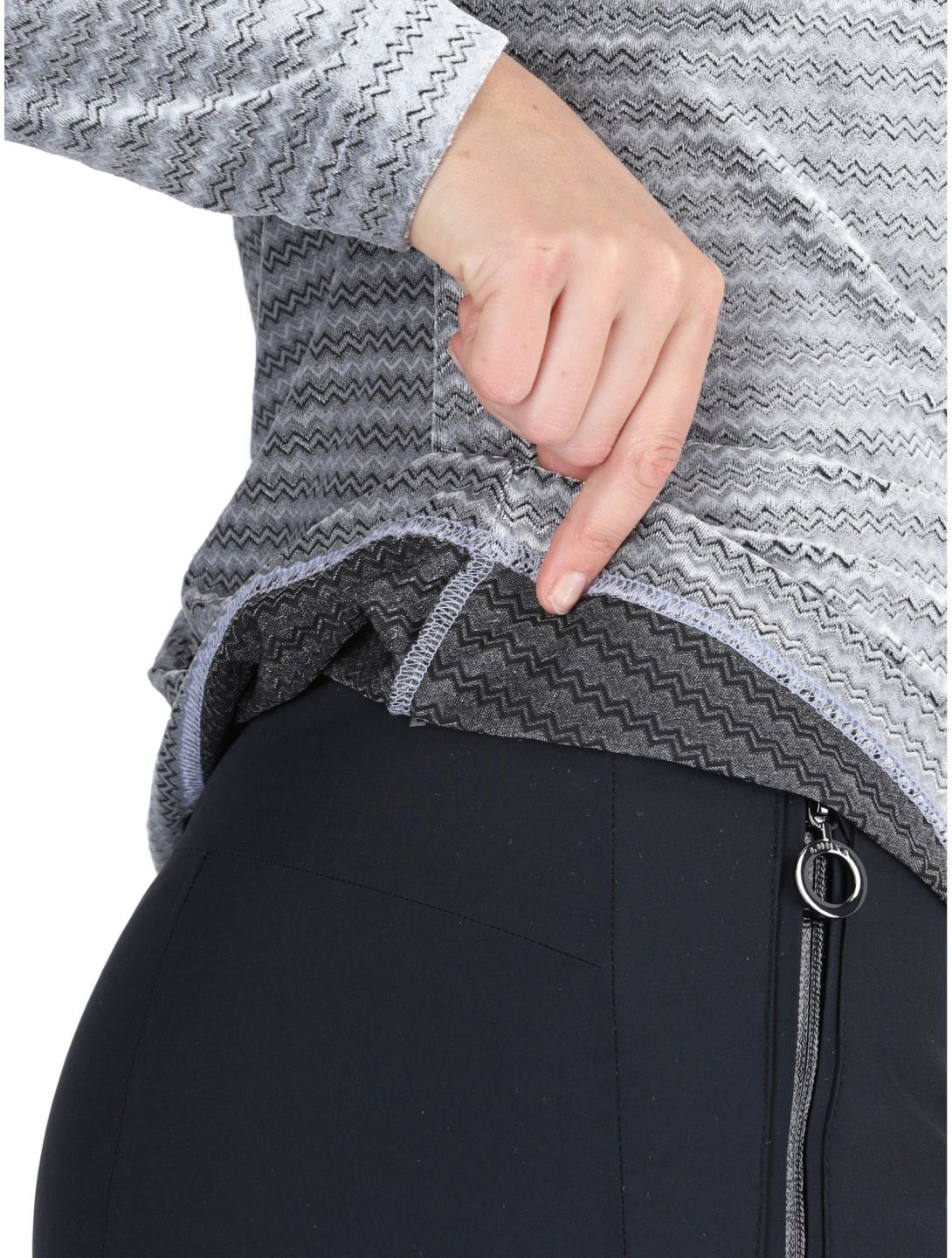 Luhta, Haltiansaar jersey mujeres Anthracite gris 