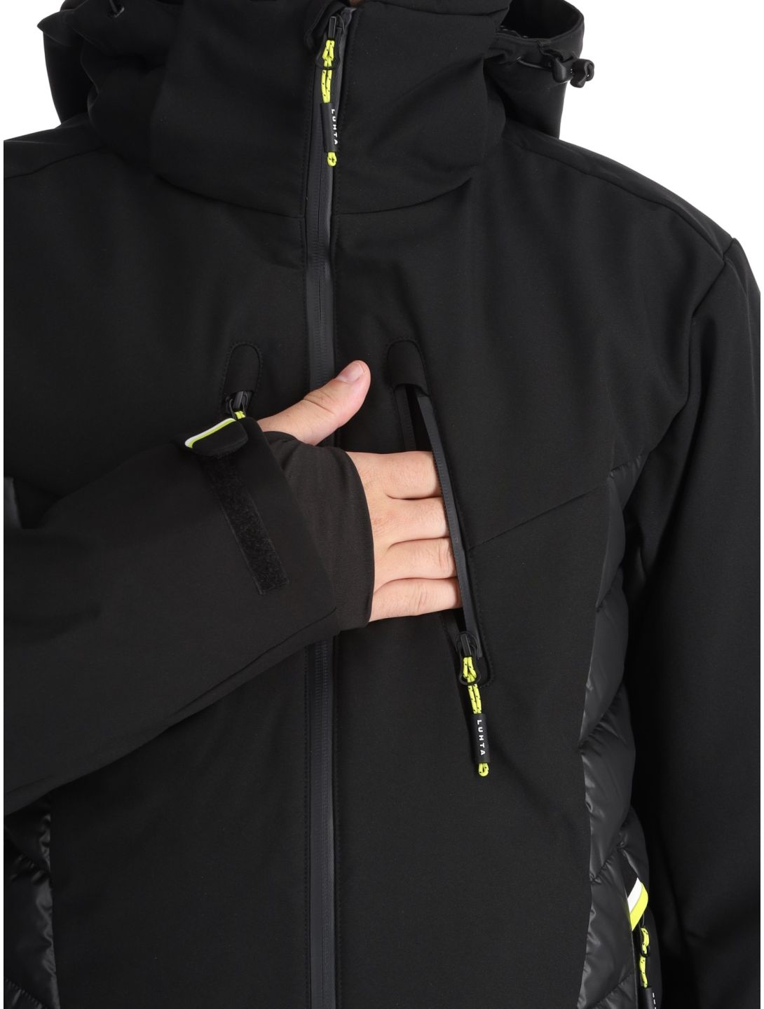 Luhta, Hookana chaqueta de esquí hombres Black negro 