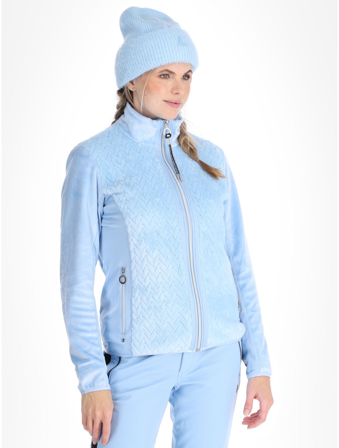 Luhta, Ikaala chaleco mujeres Light Blue azul 