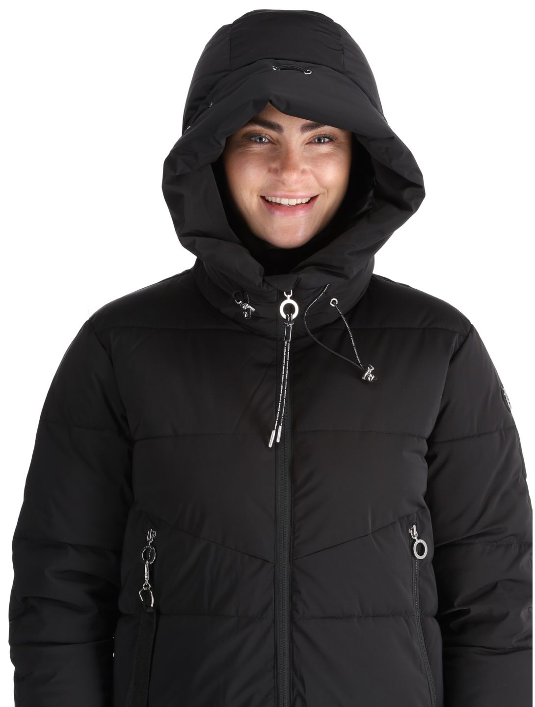 Luhta, Inkoo chaqueta de invierno mujeres Basic Black negro 