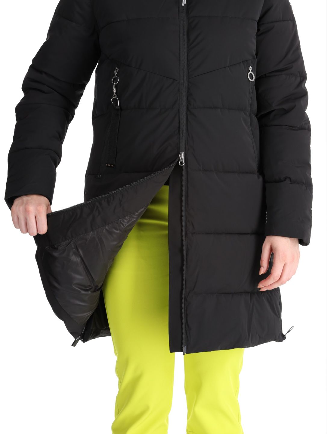 Luhta, Inkoo chaqueta de invierno mujeres Basic Black negro 