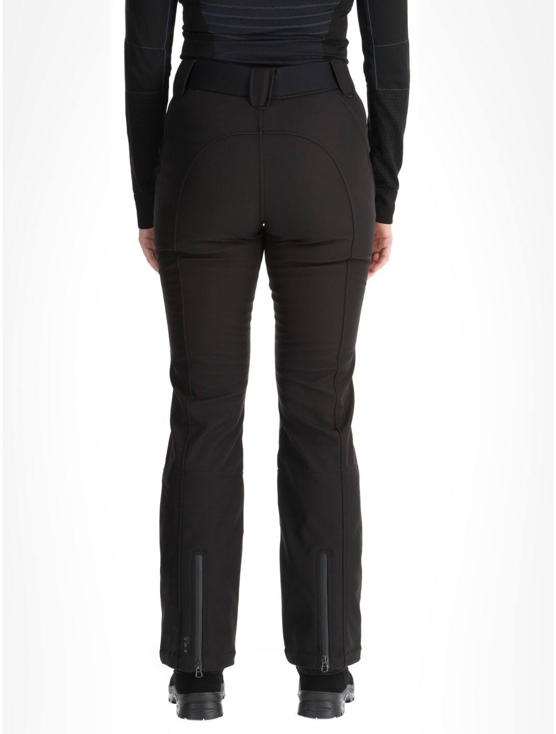 Luhta, Luhta Joensuu pantalones de esquí softshell mujeres Black negro 