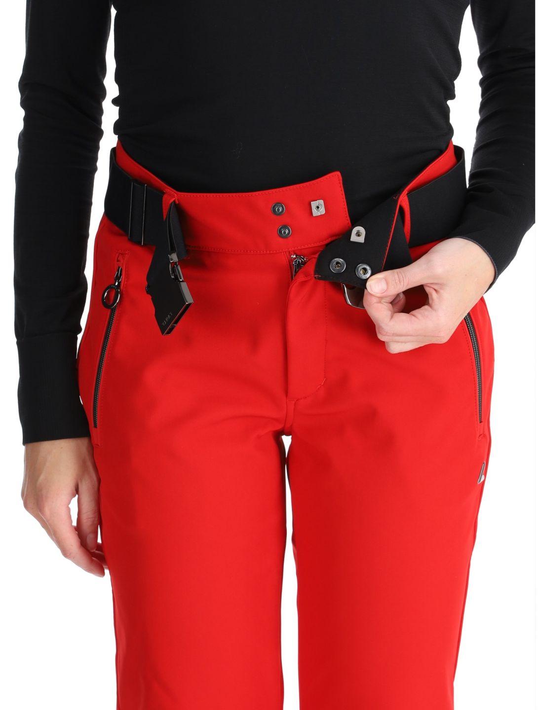 Luhta, Joentaus pantalones de esquí softshell mujeres Cranberry rojo 