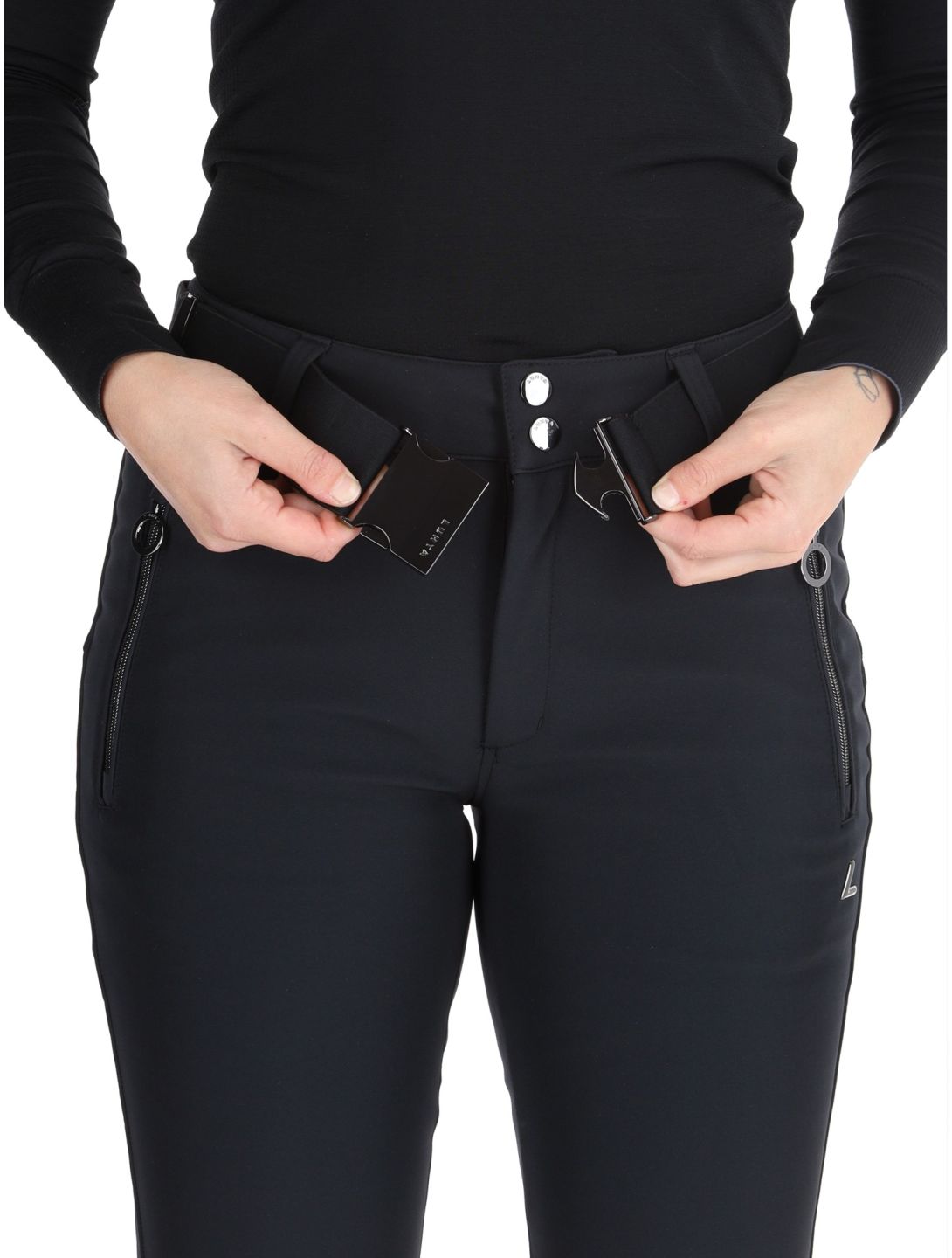 Luhta, Joentaus pantalones de esquí softshell mujeres Dark Blue azul 