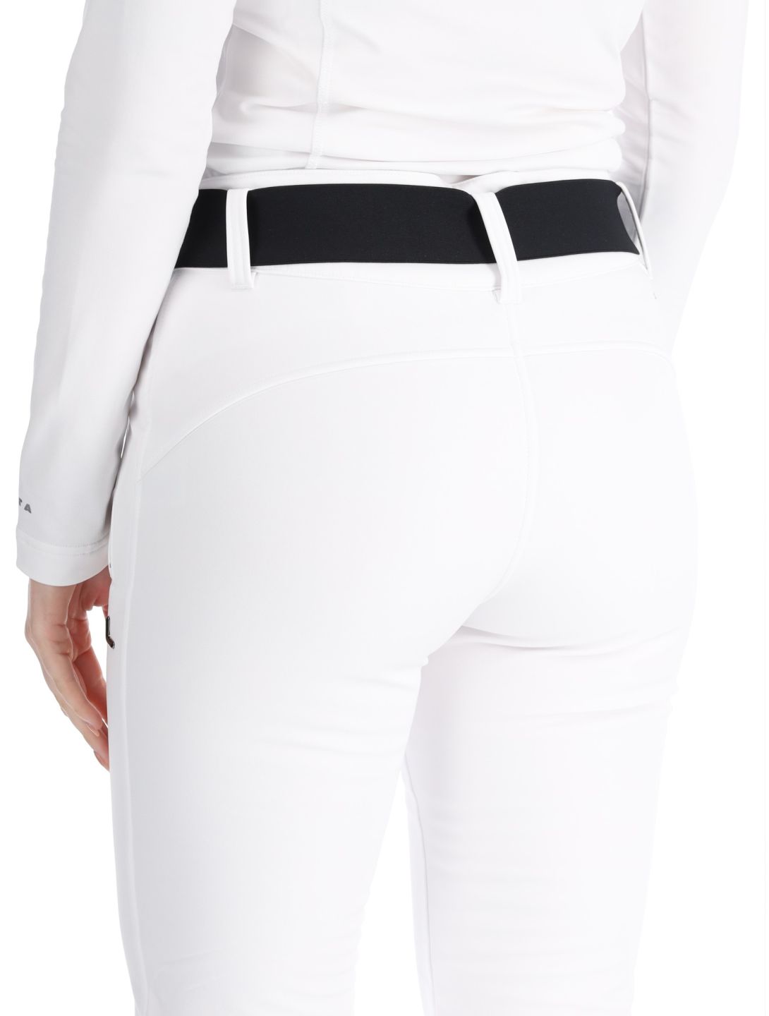 Luhta, Joentaus pantalones de esquí softshell mujeres Optic White blanco 