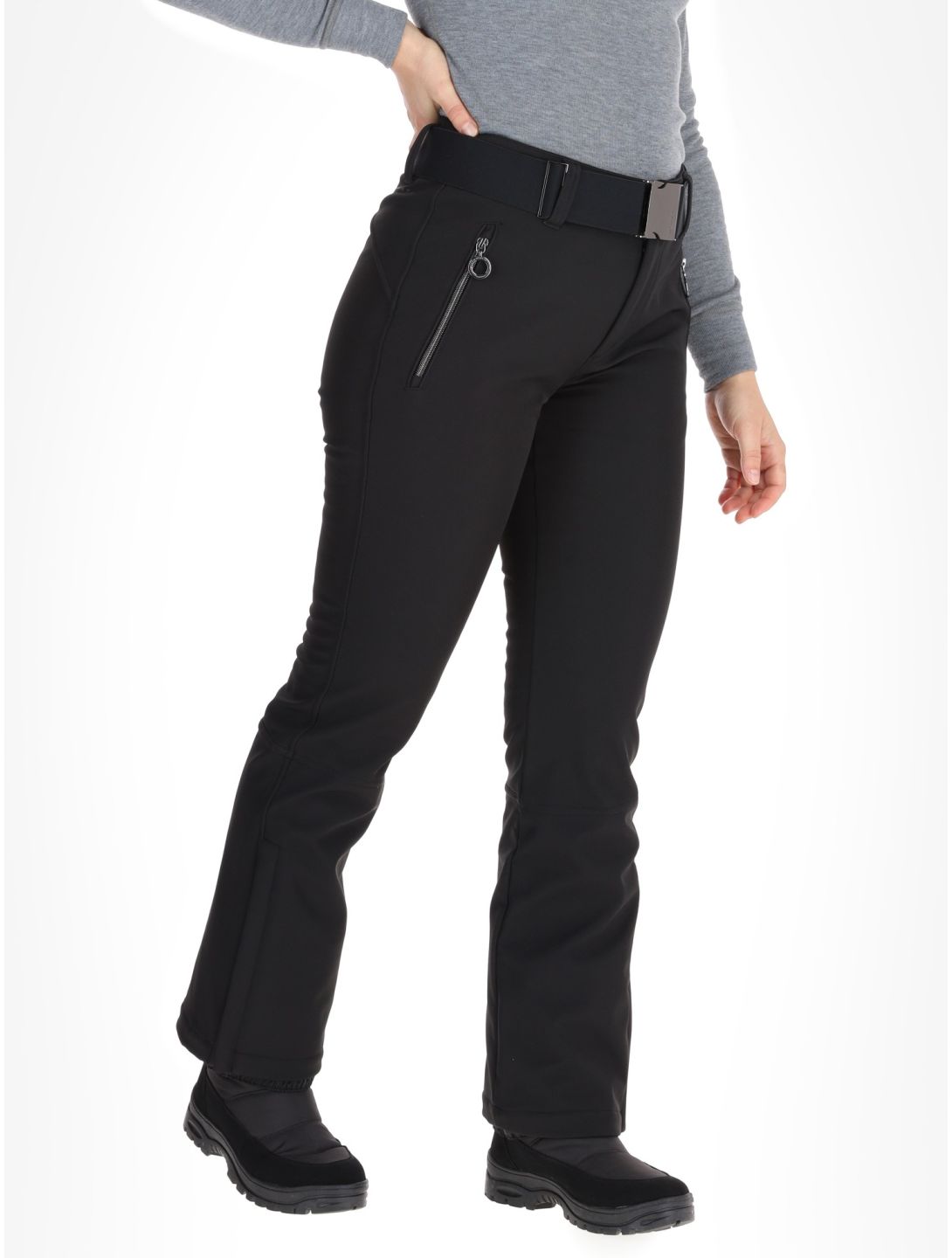 Luhta, Joentaus C pantalones de esquí softshell modelo pequeño mujeres Black negro 