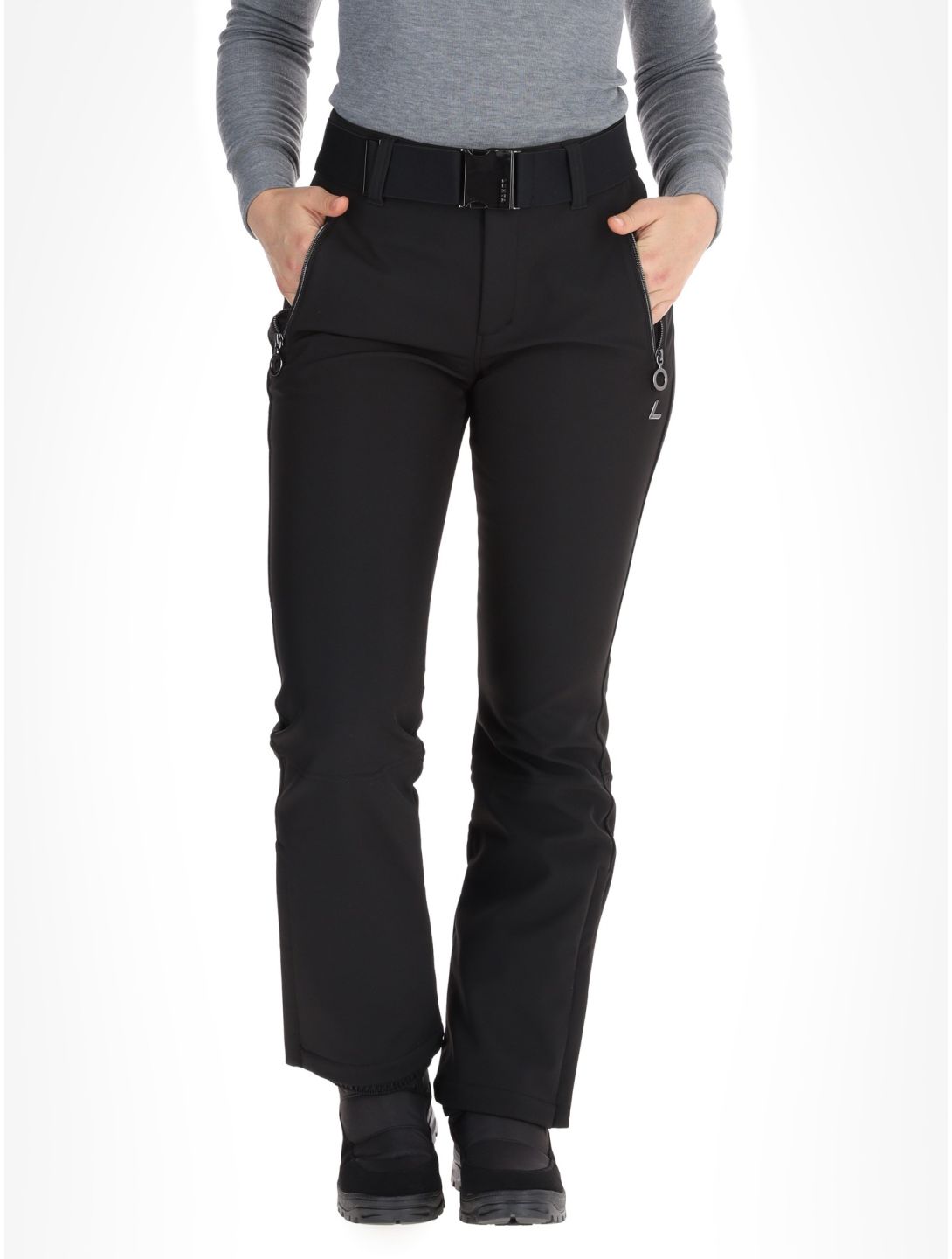 Luhta, Joentaus C pantalones de esquí softshell modelo pequeño mujeres Black negro 