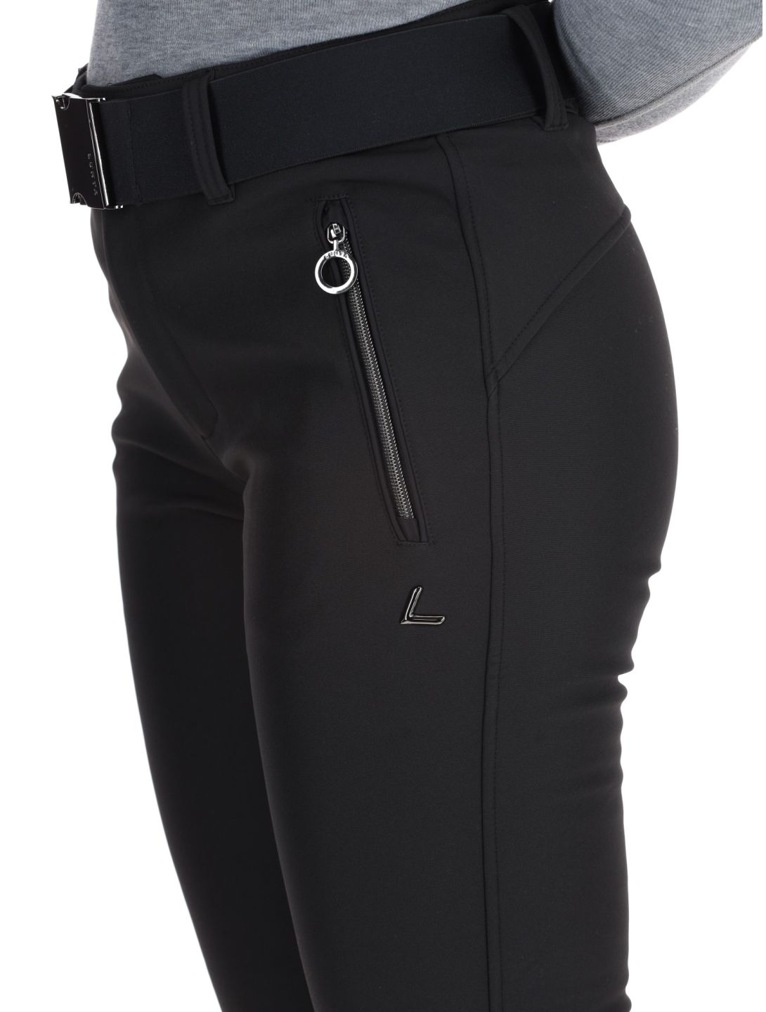 Luhta, Joentaus C pantalones de esquí softshell modelo pequeño mujeres Black negro 